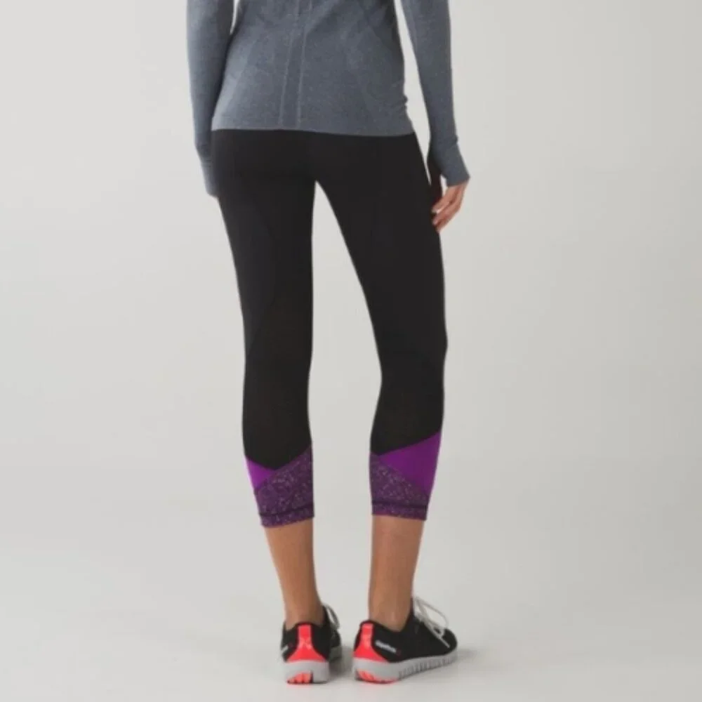 Lululemon Pace Rival Crop Tights Leggings 1482